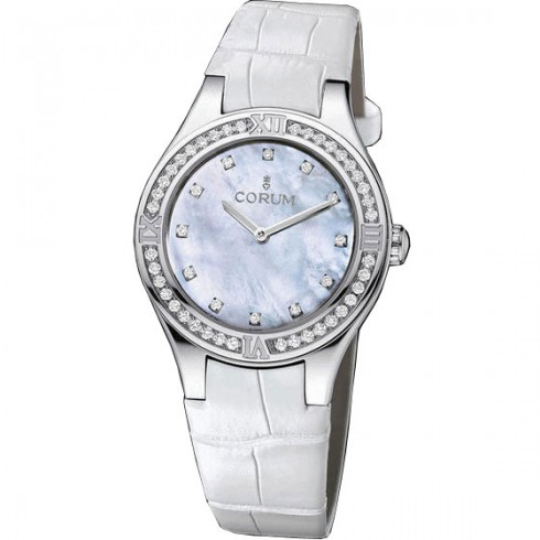 Corum Romulus Mother Of Pearl Dial White Gold Ladies Watch 024.131.69/0009 PN34 watches