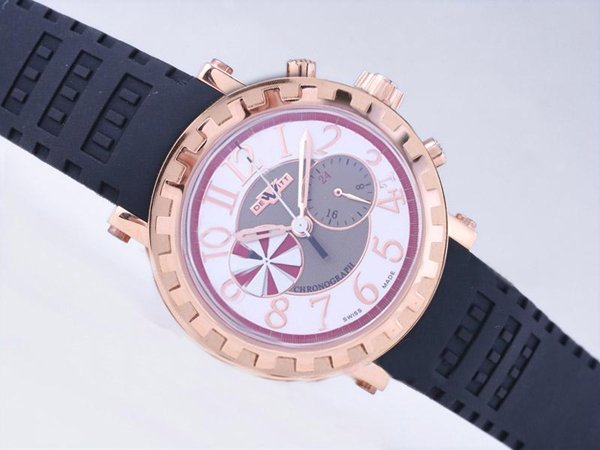 De Witt Academia Chronographe sequentiel AC.6005.28A.M520 Automatic Chronograph 43mm Midsize Watch watches