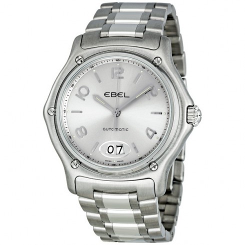 Ebel 1911 Stainless Steel Silver Automatic Men's Watch 9125250/16567 watches