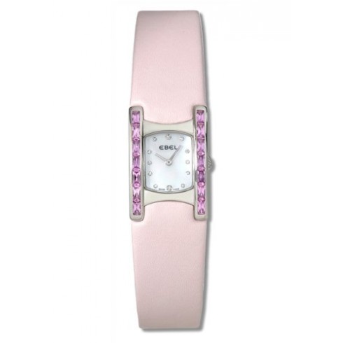Ebel Beluga Manchette White Mother Of Pearl Dial Ladies Quartz Watch 9057A28-1998035530 watches