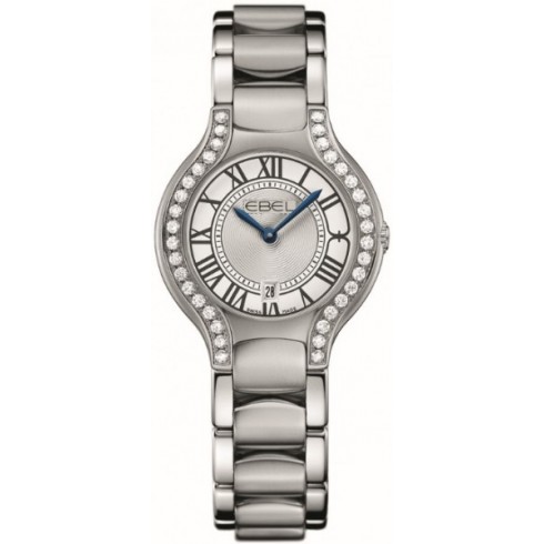 Ebel Beluga Silver Dial Stainless Steel Bracelet Ladies Watch 1216069 watches