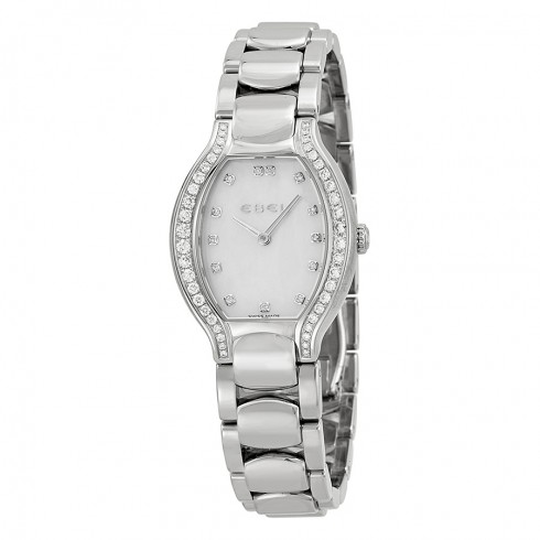 Ebel Beluga Tonneau Mother of Pearl Dial Diamond Ladies Watch 1215924 watches