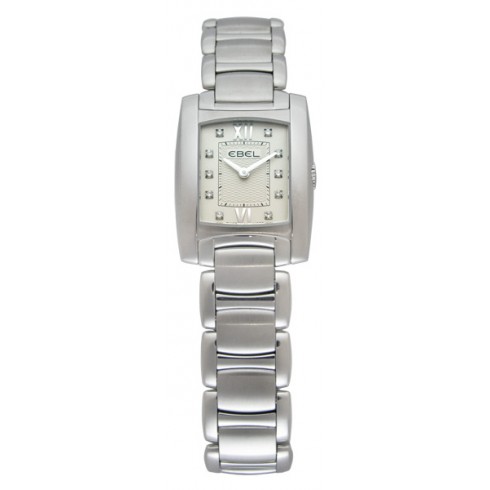 Ebel Brasilia Silver Dial Diamond Ladies Watch 1215604 watches