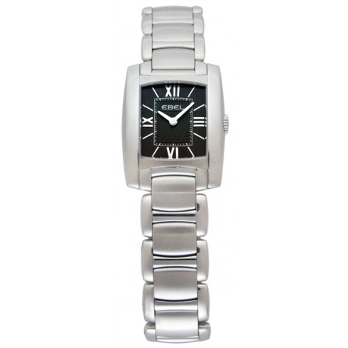 Ebel Brasilia Steel Black Ladies Watch 1215665 watches