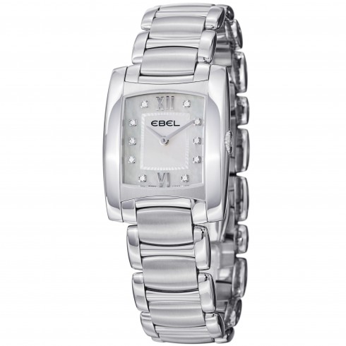 Ebel Brasilia Steel Diamond Ladies Watch 1215776 watches