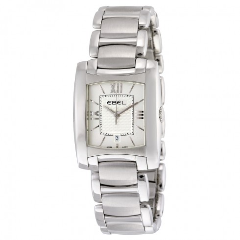 Ebel Brasilia White Guilloche Ladies Watch 1215774 watches