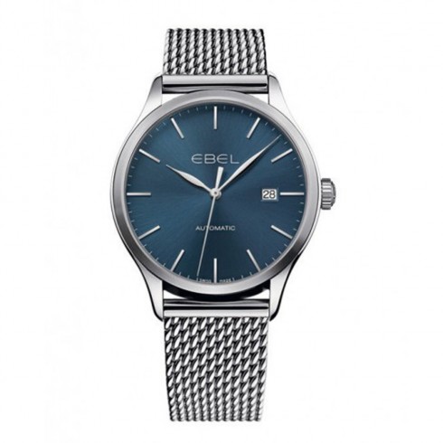 Ebel Classic Automatic Blue Dial Stainless Steel Men's Watch 1216149 watches