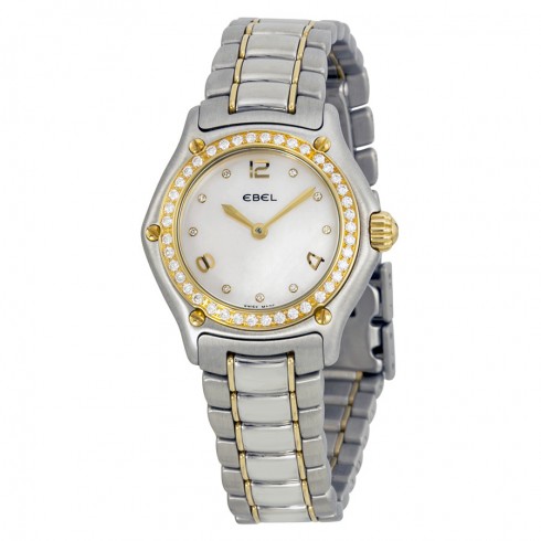 Ebel Classic Mother of Pearl Diamond Dial Ladies Watch 1090214-19865P watches