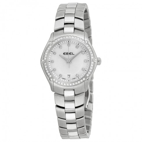 Ebel Classic Sport Mother of Pearl Diamond Bezel Ladies Watch 1215983 watches
