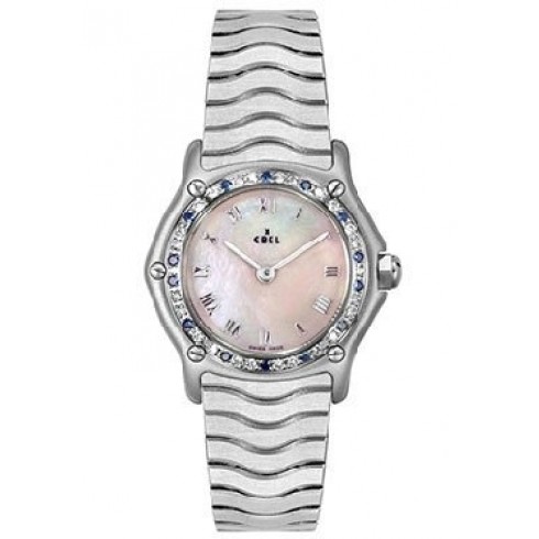 Ebel Mother of Pearl Dial Stainless Steel Ladies Watch 9157116/921028P watches