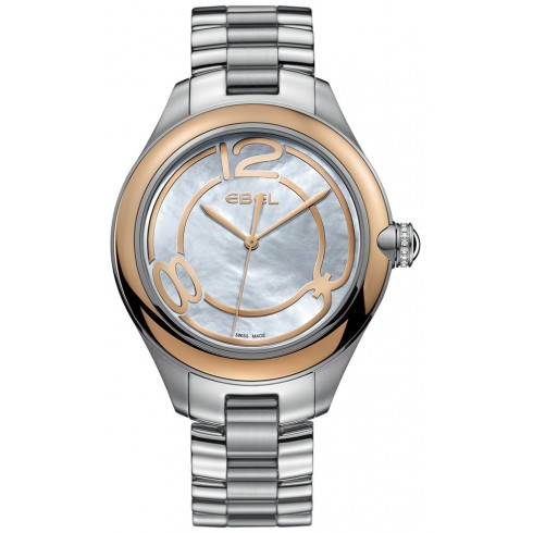 Ebel Onde Mother of Pearl Dial Stainless Steel Ladies Watch 1216104 watches