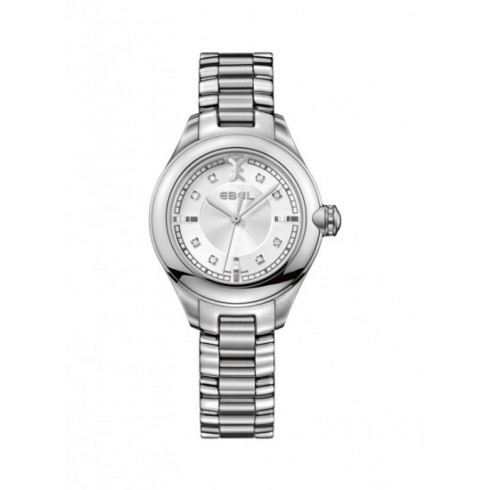 Ebel Onde Silver Diamond DIal Stainless Steel Ladies Watch 1216092 watches