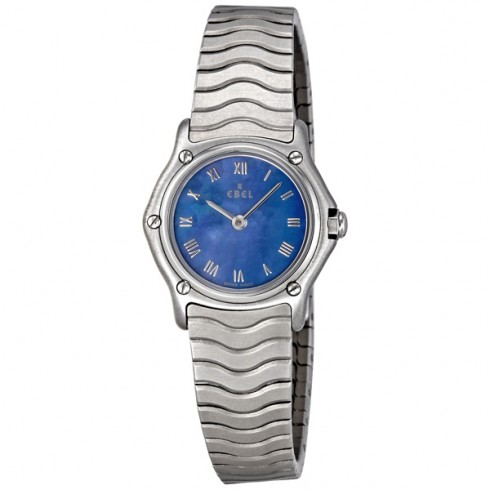 Ebel Sport Classic Grey Mother of Pearl Steel Ladies Watch 9157111-9325 watches