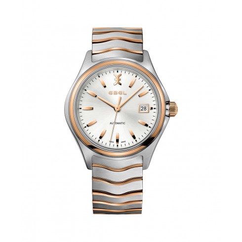 Ebel Wave Silver Dial Automatic Men's Two Tone Watch 1216204 watches