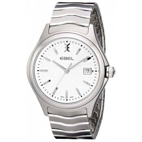 Ebel Wave White Dial Men's Stainless Steel Watch 1216201 watches