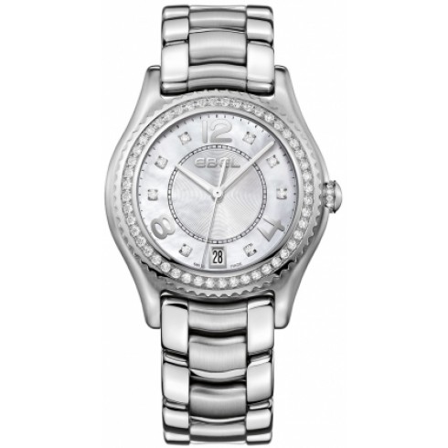 Ebel X-1 Silver Diamond Dial Stainless Steel Ladies Watch 1216110 watches