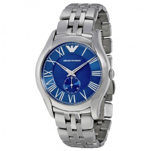 Emporio Armani Classic Blue Dial Stainless Steel Men's Watch AR1789 watches