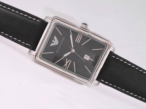 Emporio Armani Classic Ladies AR0414 Quartz 31x49mm Black Dial Watch watches