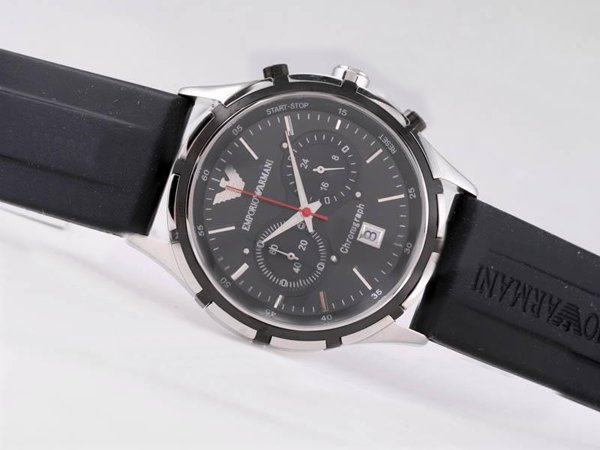 Emporio Armani Classic Mens AR0532 Mens Quartz Chronograph Watch watches