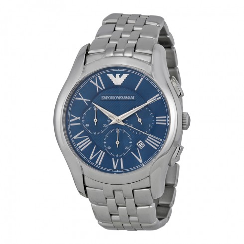 Emporio Armani Classic Navy Blue Dial Stainless Steel Men's Watch AR1787 watches