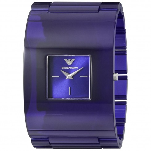 Emporio Armani Donna Catwalk Blue Dial Ladies Fashion Watch AR7398 watches