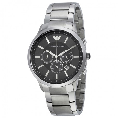 Emporio Armani Sportivo Chronograph Black Dial Steel Men's Watch AR2460 watches