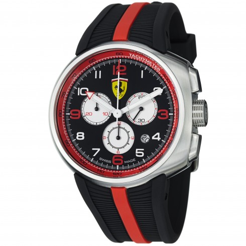 Ferrari F1 Fast Lap Black Dial Chronograph Men's Watch FE-10-ACC-CG-BK watches