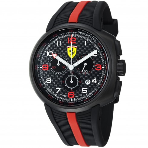 Replica Ferrari F1 Fast Lap Carbon Fiber Dial Chronograph Men's Watch FE-10-IPB-CG-FC Watch