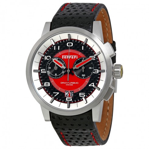 Ferrari Granturismo Red Dial Chronograph Men's Watch FE-11-ACC-CP-FC watches
