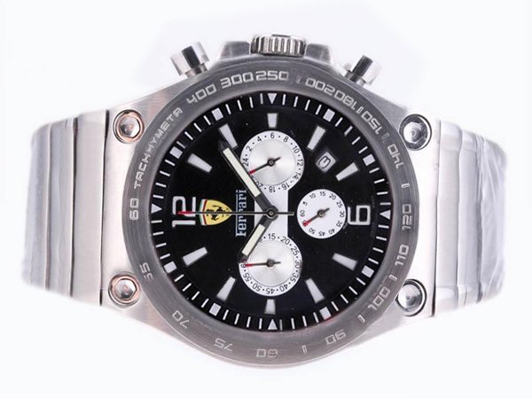 Ferrari Panerai Ferrari Granturismo FER00005 Round Stainless Steel Case Midsize Watch watches