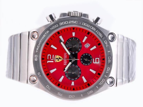 Ferrari Panerai Ferrari Granturismo FER00013 Womens Silver Stainless Steel Strap 46mm Watch watches