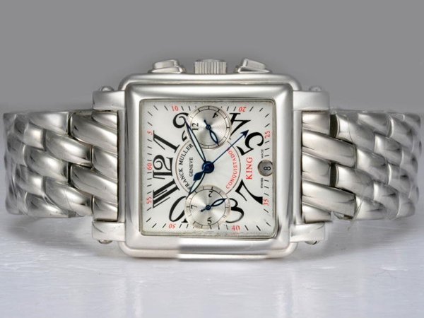 Franck Muller Cintree Curvex Chronograph 10000-CC-CH-KING Midsize 33x33mm Automatic Watch watches