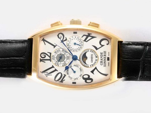 Franck Muller Cintree Curvex Chronograph 9880-CCQP 36x49mm Midsize Automatic Watch watches