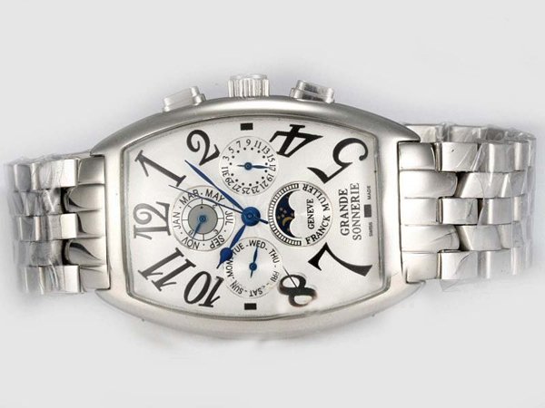 Franck Muller Cintree Curvex Chronograph 9880-CCQP Automatic 36x49mm Watch watches