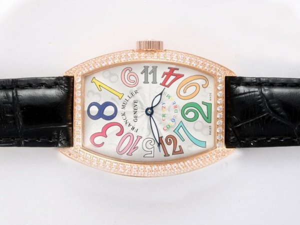 Franck Muller Cintree Curvex Crazy Hours 7880 TT CH D CODR Rectangle Automatic Womens Watch watches