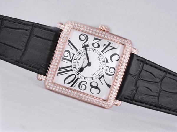 Franck Muller Conquistador Line 10000-CC-SC-D-KING Womens 42x42mm Rose Gold Case Watch watches