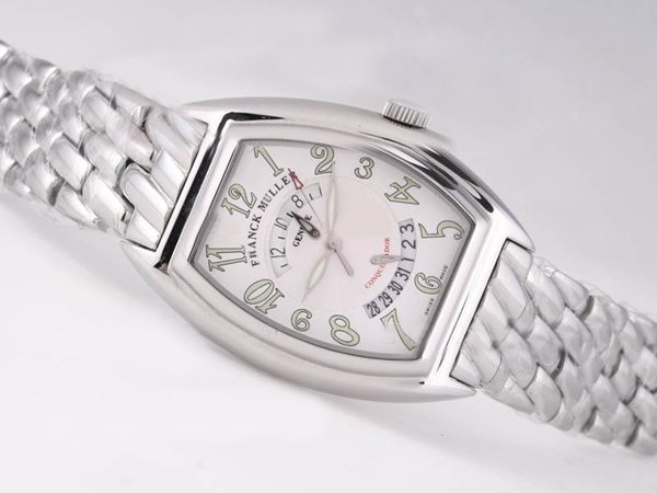Franck Muller Curvex 7501 QZ Stainless Steel Bezel Automatic Watch watches