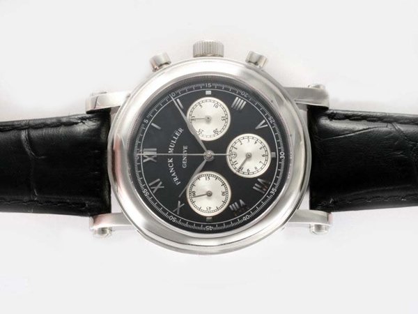 Franck Muller Long Island 7008 CC CF Stainless Steel Bezel Manual Winding Midsize Watch watches