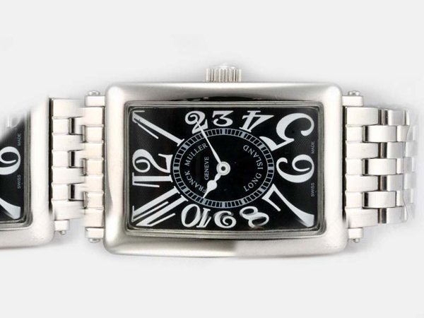 Franck Muller Long Island 952 QZ Black Dial Quartz 28x41mm Watch watches
