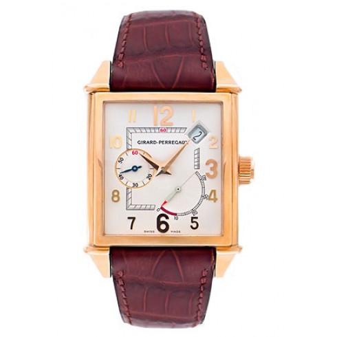 Girard Perregaux Vintage 1945 18kt Rose Gold Brown Leather Men's Watch 25850-0-52-1051 watches