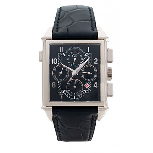 Girard Perregaux Vintage 1945 18kt White Gold Black Leather Men's Watch 25975-0-53-6056 watches