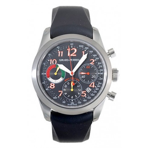 Girard Perregaux Sport Classique Stainless Steel Black Rubber Men's Watch 49540-11-611-FK6A watches