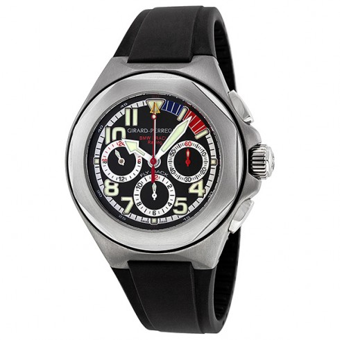Girard Perregaux BMW Oracle Racing Laureato Flyback Chronograph Automatic Men's Watch 80175-25-021YFK6A watches