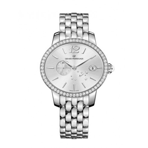 Girard Perregaux Cat's Eye Automatic Silver Dial Stainless Steel Ladies Watch 80486D11A361-11A watches