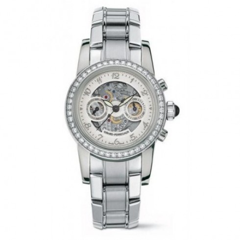 Girard Perregaux Chronograph Vintage 1945 Skeleton Dial Automatic Ladies Watch 80440D11A151-11A watches