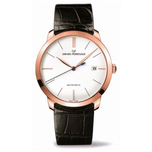 Girard Perregaux 1966 Classique Automatic Silver Dial Men's Watch 49525-52-131-BK6A watches