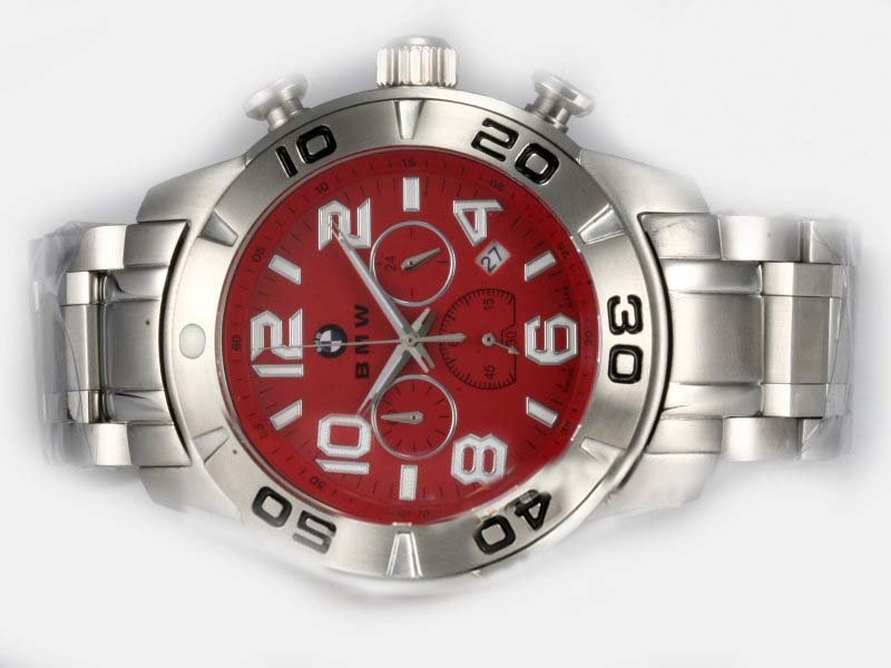 Girard Perregaux Classique Elegance 24990 Stainless Steel Case Red Dial Watch watches
