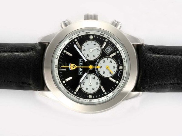 Girard Perregaux Classique Elegance 49580-11-651-BA6 Round Black Dial Watch watches