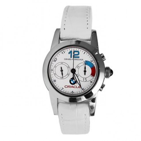 Girard Perregaux Oracle White Dial Automatic Ladies Watch 80440-11-712-CB7A watches
