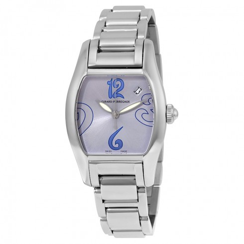 Girard Perregaux Richeville Purple Dial Automatic Ladies Watch 26570-11-481-11A watches